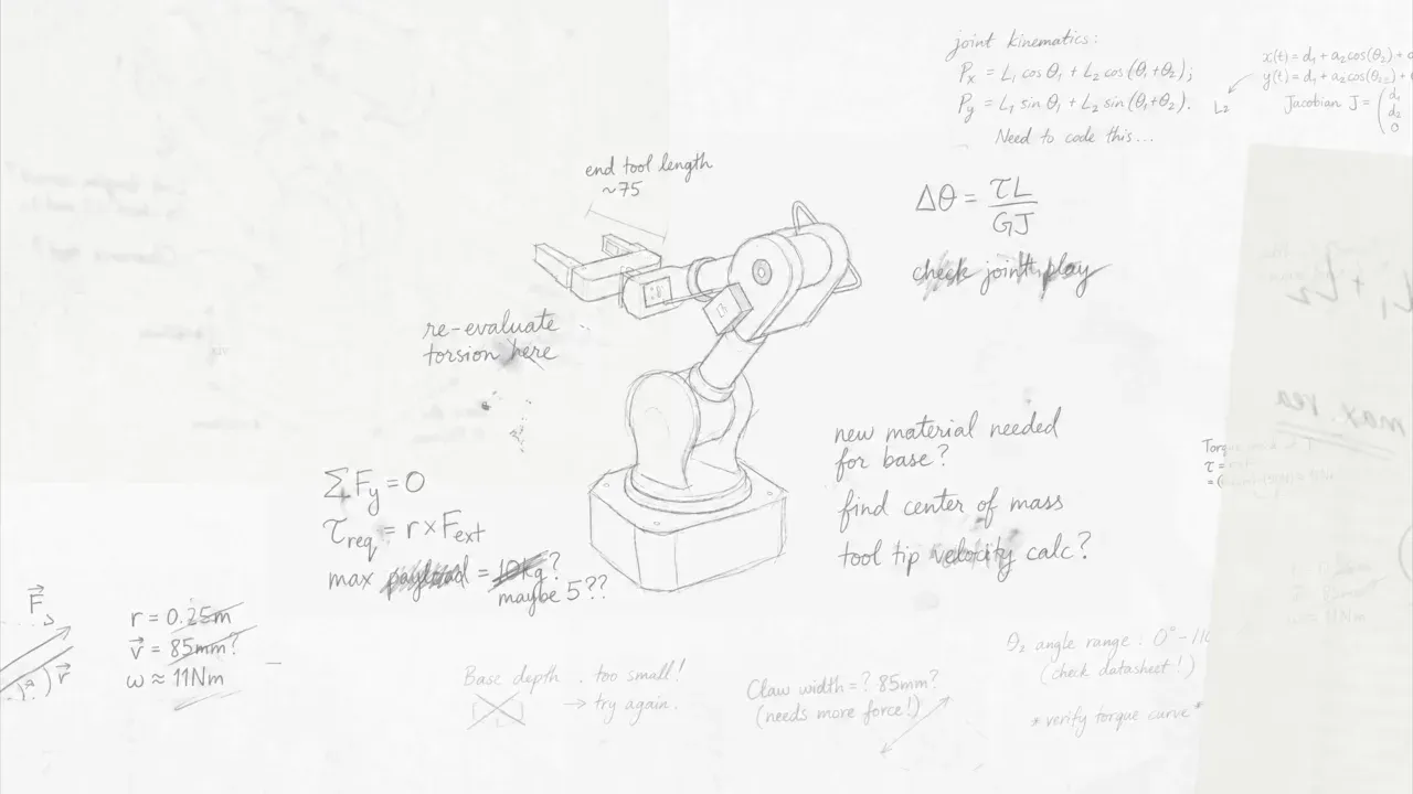 The same sketch in the film.