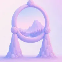 A lilac portal, the closest take to the Governance card.